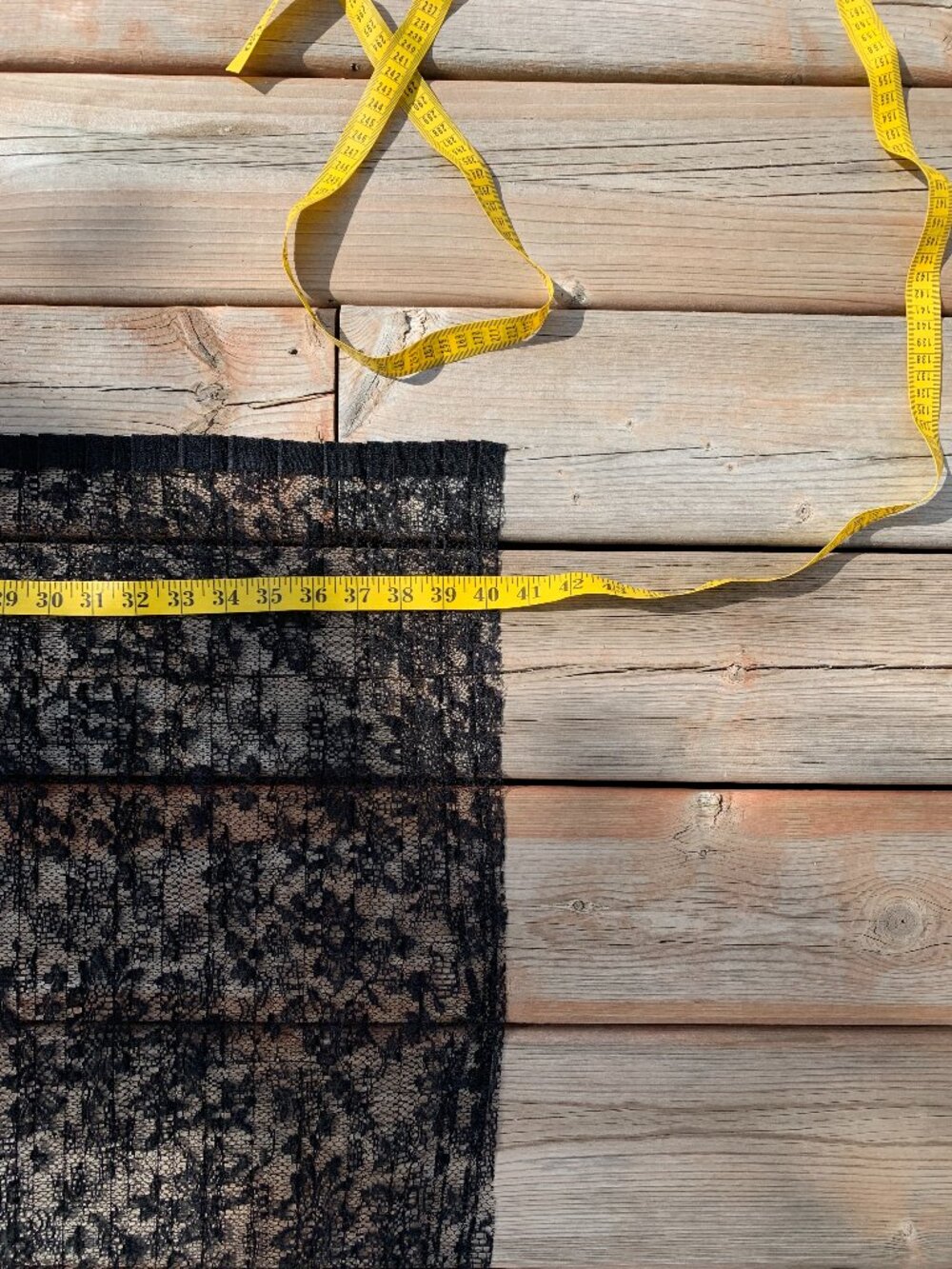 Vintage Lace Wrap Shawl Black Handmade Evening Boho Retro Cover Up 90s Y2K Scarf - Picture 11 of 11